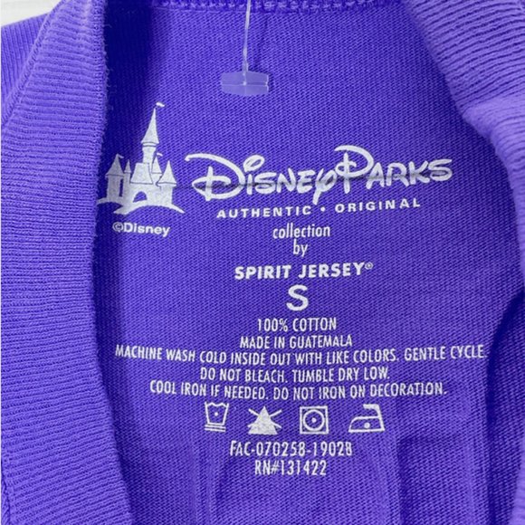 NEW Walt Disney World 2019 Purple Potion Spirit Jersey Sweater Shirt Sz S RARE - Picture 13 of 13